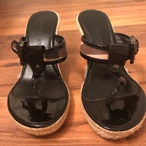 Burberry Espadrille Wedge